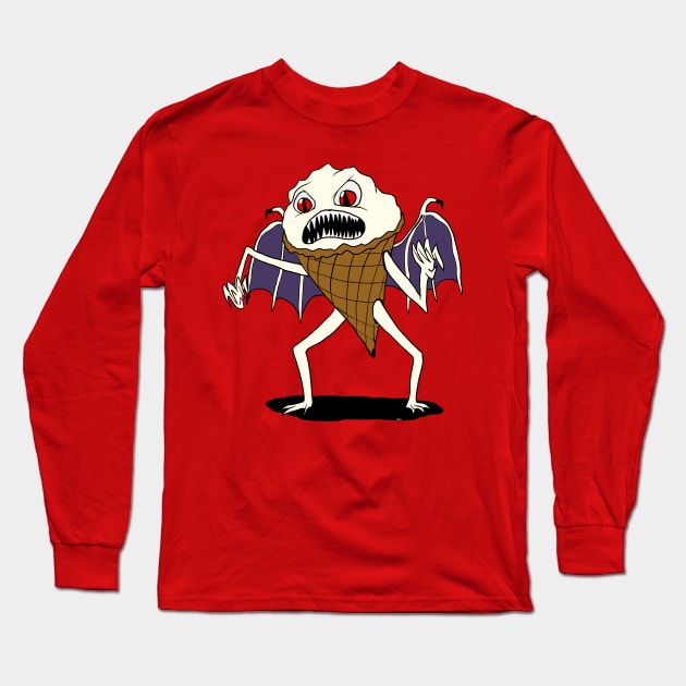 Scream for Ice Cream Long Sleeve T-Shirt by Cave Dweller Collective